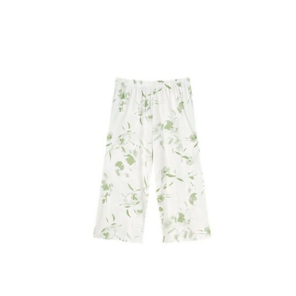 100% Cotton Women's Capri Pajama Set 2Pcs Sleepwear Capris pants Loungewear - Picture 3 of 10